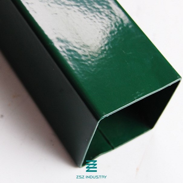 Welded Wire Mesh Fence Square Galvanized Fence Post 60mmx60mmx2000mm
