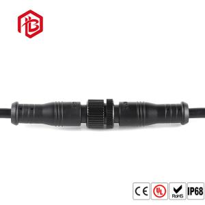 China LED Light 3 Poles PVC Waterproof Circular Connector wholesale