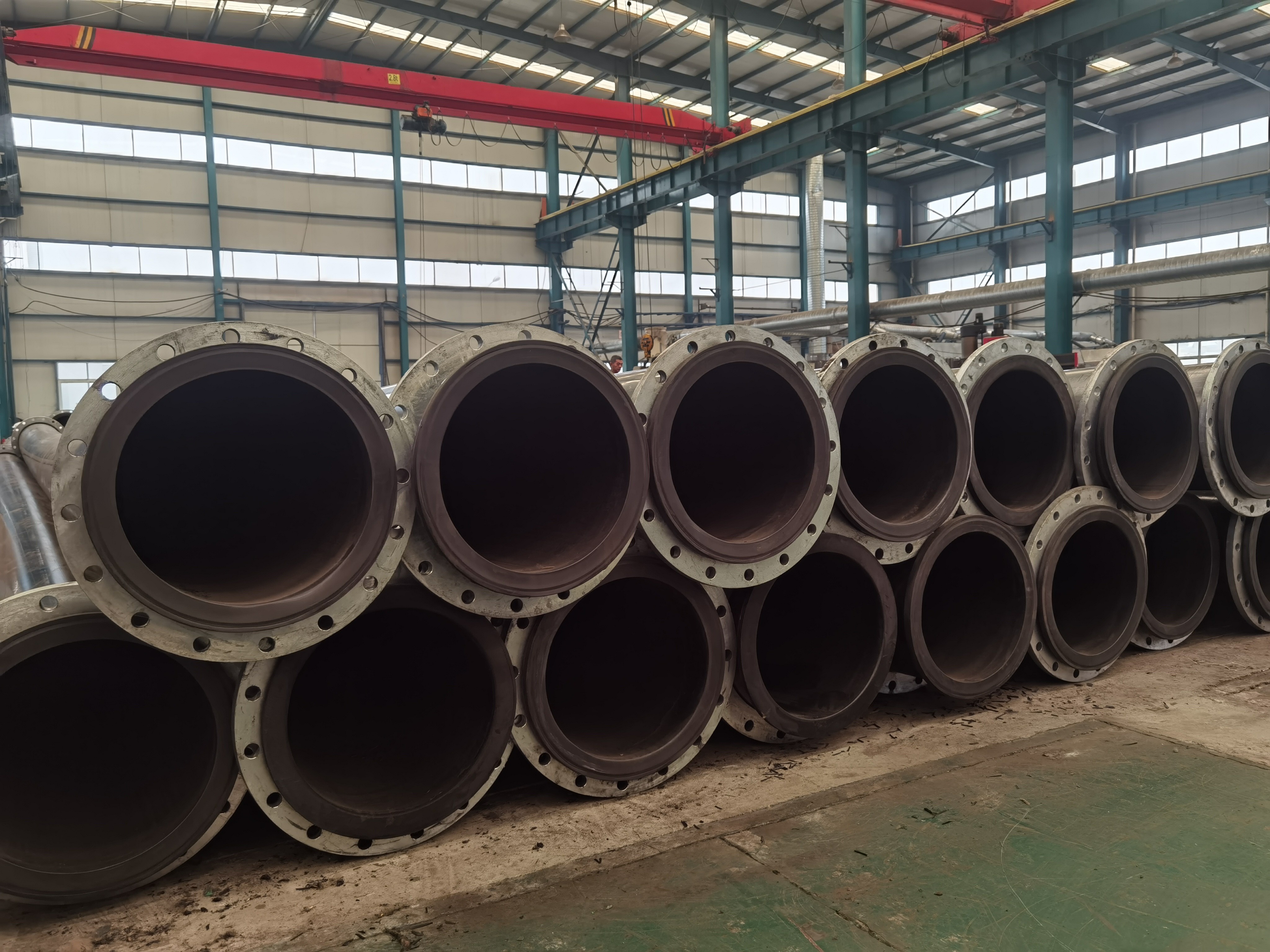 Wear Resistance Impact Strength UHMWPE Pipe With ISO9001 CE Certificate In Length 1-12m