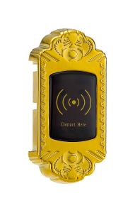 China Zinc Alloy PVD Ti - Gold Electronic Door Lock Keyless Locks For Cabinets wholesale
