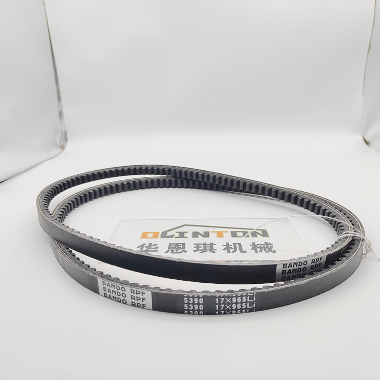 Excavator Bando 40 RPF 5390 V-Belt for Alternator Drive in Machinery Repair Shops