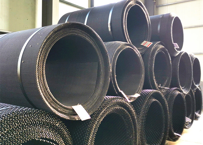 Abrasion Resistance Vibrating Screen Mesh High Carbon Steel / Spring Steel For Mining