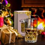 20oz 600ml House Glassware Unique Bartender Mixing Glass Deep Cut For Bar