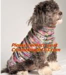 pet clothing christmas, Dog Knitting Wool jacquared Turtle neck Sweater Pet