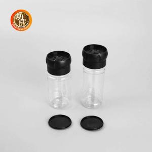 China Food Grade Plastic Seasoning Bottles PET Pepper Spice Grinder Bottle wholesale