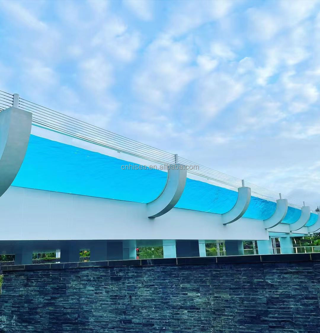 Aupool Fiber Glass Swimming Pool Equipment Counter Current Pool for Transparent Pools