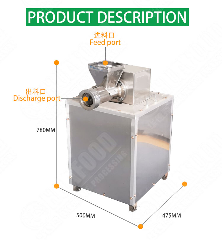 Multi-Function Food Factory 30Kg Slicer Flour Pasta Cutter Machine