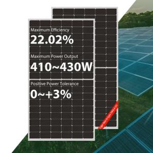 China 410W 430W UL Half Cut Mono Solar Panel System wholesale