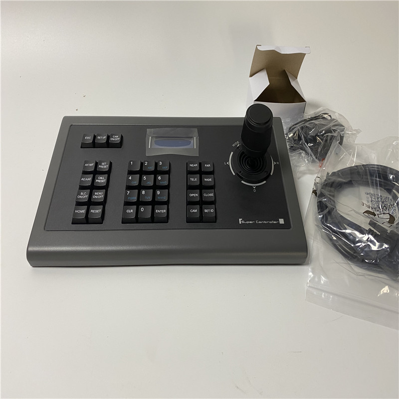 Support PELCO-D,PELCO-P and VISCA PTZ Control Keyboard or PTZ Controller Joystick