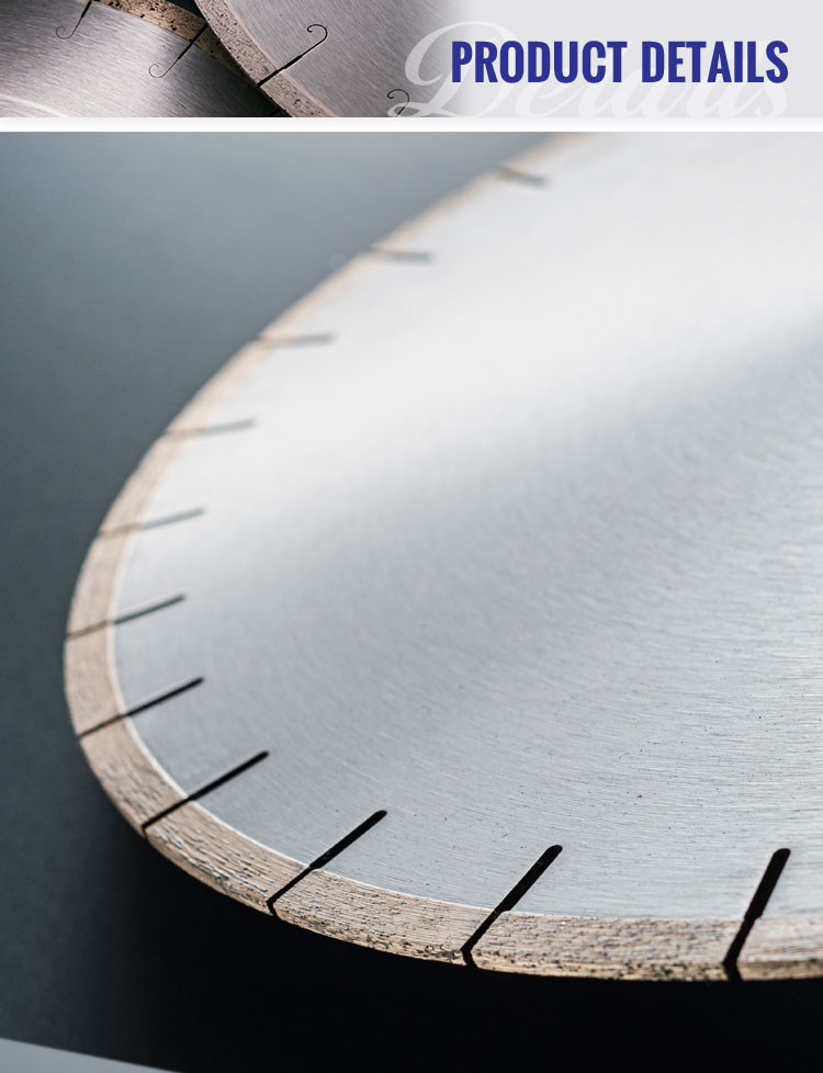 Blade Width 1/8IN Marble Stone Slab Cutting Circular Saw 6 1/2in for Masonry Cutting