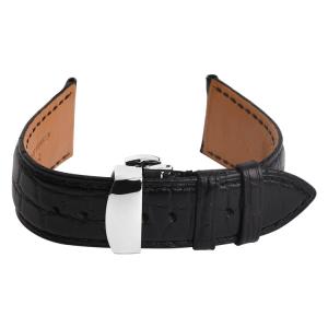 China Crocodile Wrist Watch Leather Strap 18 20 22 24mm Custom Logo wholesale