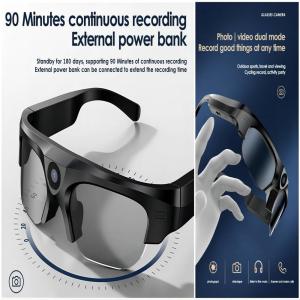 China 4K Bluetooth Video Camera Sunglasses For Fishing, Skydiving, Skiing wholesale
