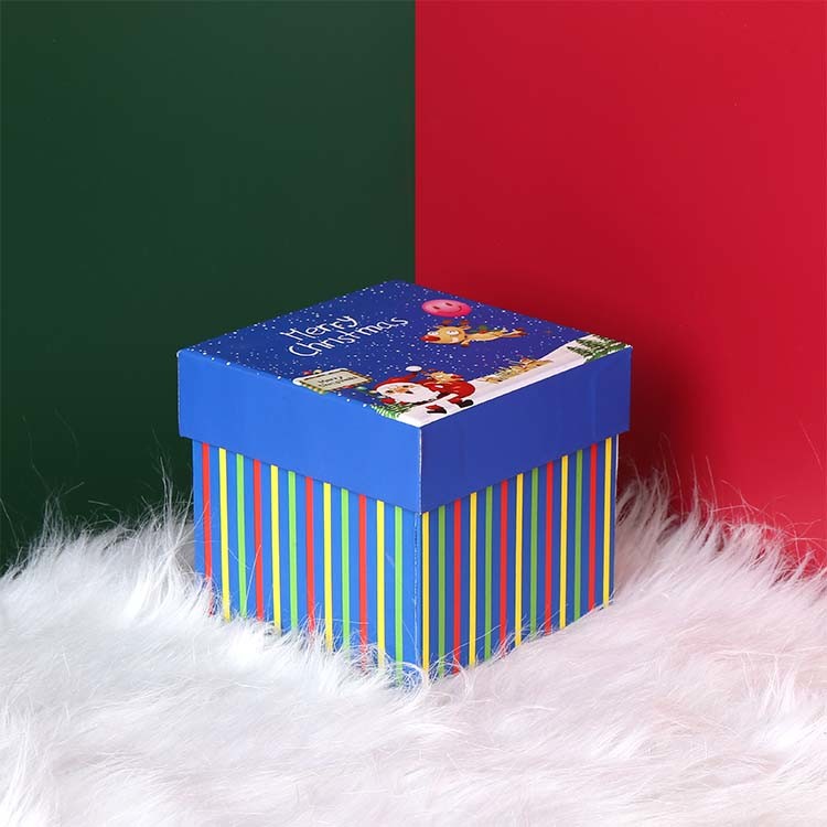 Christmas Eve Apple Custom Paper Packaging Box Candy Paper Bag Cookies Box Packaging