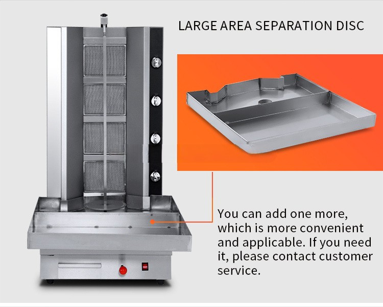 Video Technical Support After Service Commercial Chicken Gas Shawarma Kebab Machine