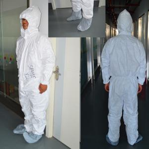 China Microporous Non Woven Disposable Coverall PP 20gsm To 90gsm wholesale