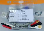 Din 3 leads ECG Leadwires medical equipment Accessories , Holter ECG Cable