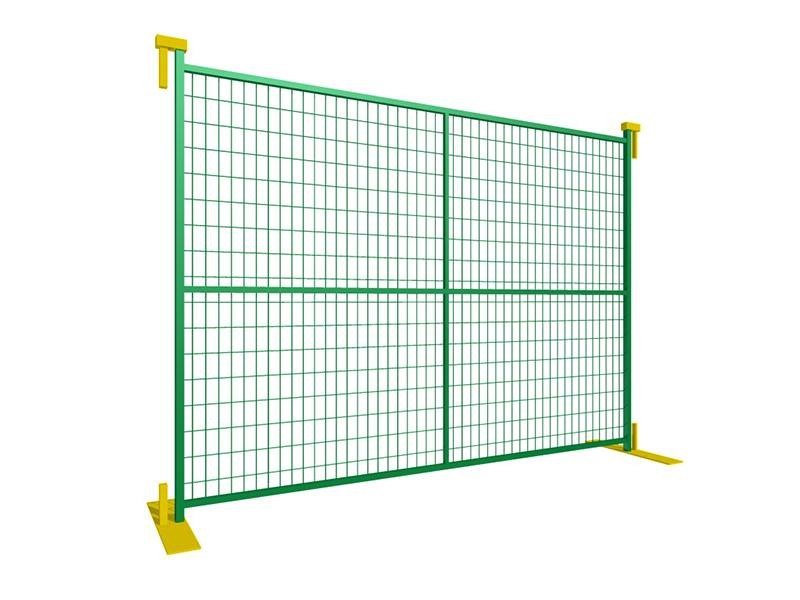 Portable Temporary Fence Panel 32mm Galvanized Steel