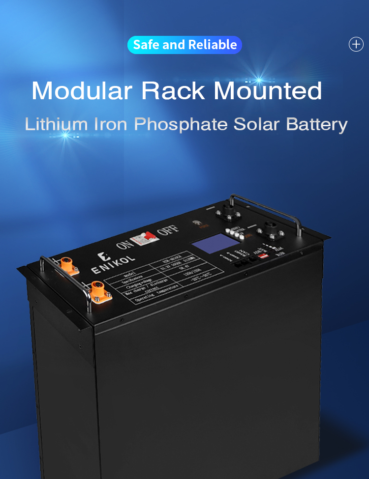 24V 48V 100ah 200ah Stackable LiFePo4 Battery Home Power Supply Lithium Battery
