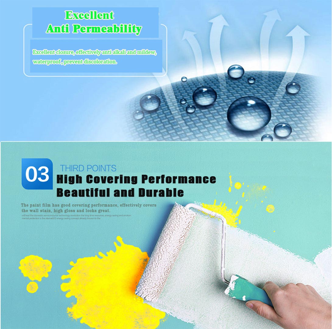 Stone Texture Elastomeric Waterproofing Paint with Crack Resistance and Performance