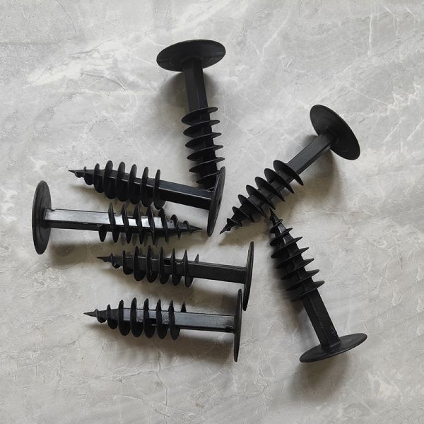 Insulation Threaded Anchor Spiral Rod Fastener With 200 Capacity Up To 150.C Temp Resistance Corrosion Resistant