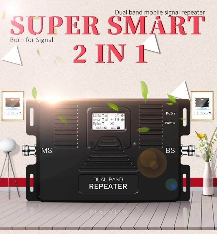 4G Network Booster 5W Output Power High Gain Cell Phone Signal Amplifier for Network