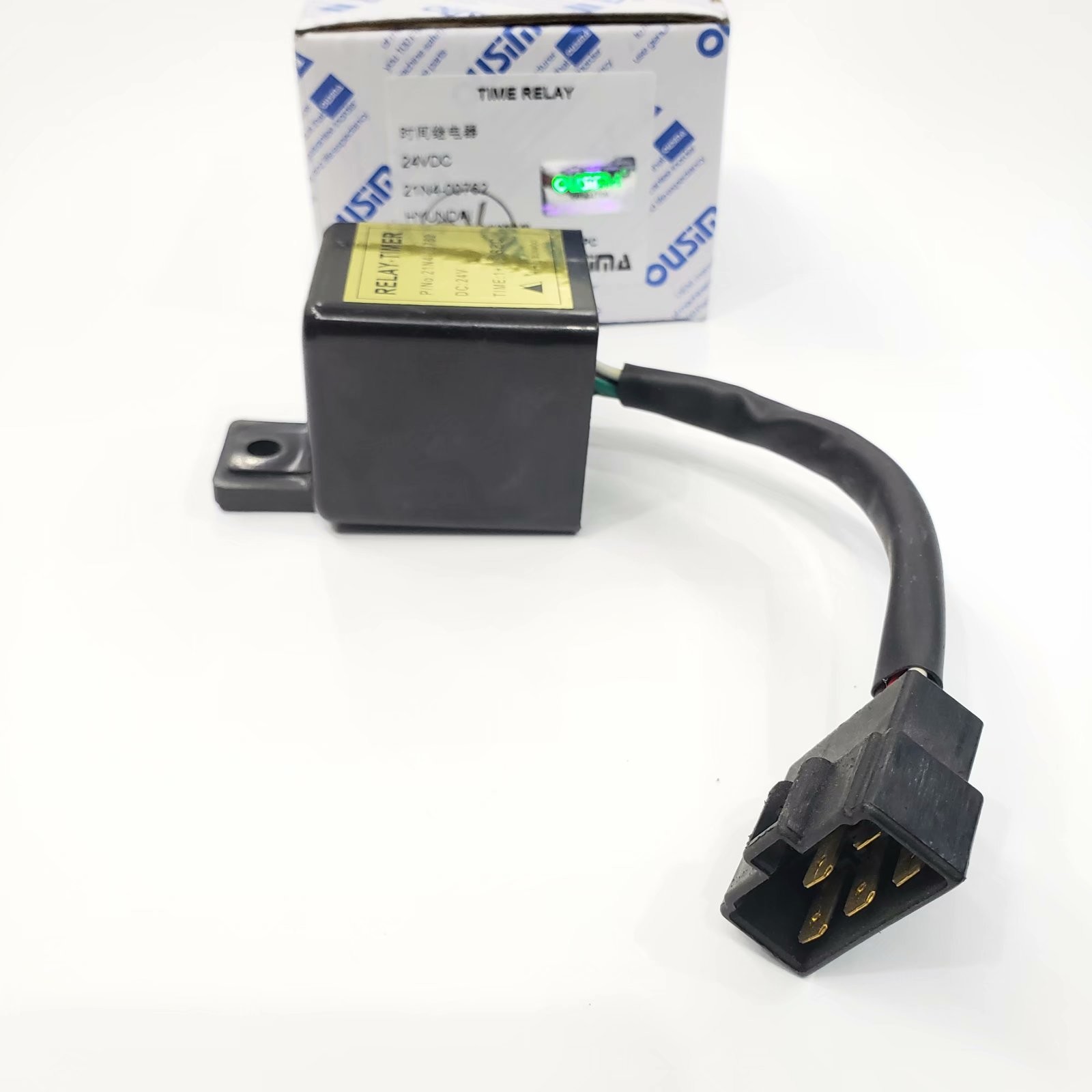 OUSIMA 21N4-00762 24V Timer Relay For Excavator HYUNDAI R210-7 R220-7