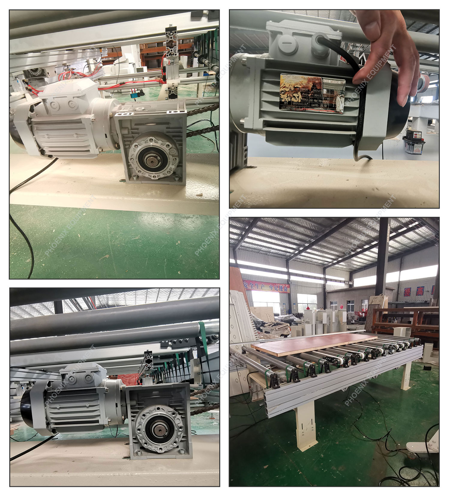 Performance Automatic Roller Conveyor Furniture Assembly Line for Customized Bed Table