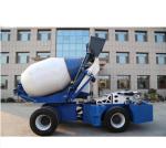 60kw Mini Self Loading 1.2cbm Concrete Mixer Truck