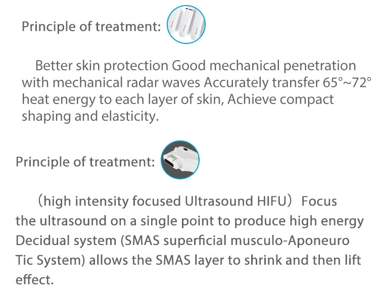 2 in 1 Vmax hifu +2D Hifu skin Tightening Hifu face lift Machine LF-416