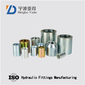Ningbo factory fast supplier NPT male 3/4" hydraulic fitting reusable for fluid system