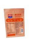 Zipper Flat Bottom Top Bag For Frozen Fruit And Yogurt Baking Oatmeal Food
