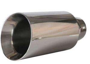 China Universal Inlet 70mm 90mm Stainless Steel Muffler Tips wholesale