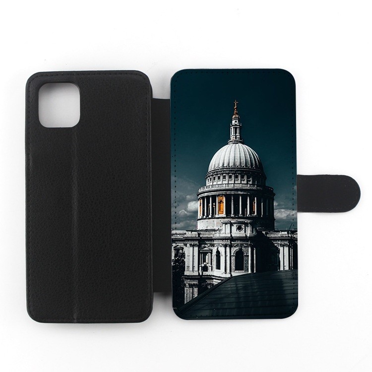 Durable Sublimation Leather Flip Cellphone Case For IPhone 15 14 13