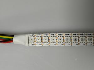 China Silicon / PVC LED Flexible Strip Lights 5v Magic Digital 300d Hd107s 5050 Rgb wholesale
