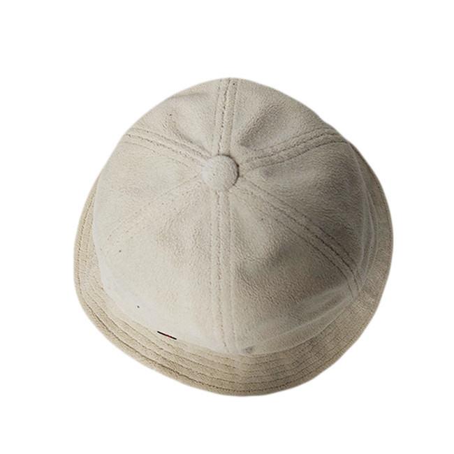 Unisex Creamy Solid Color Lightweight Bucket Hat / Womens Winter Bucket Hats