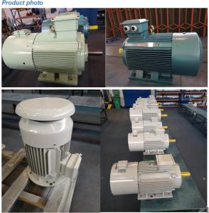 China Pulley 1 HP 3 Phase Motor 50HZ / 60HZ 1.5 HP Electric Motors wholesale