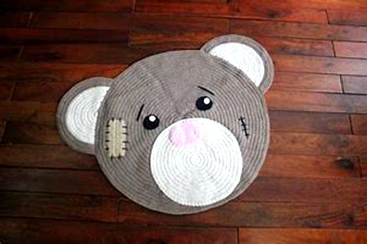 Amazon Hot sale! Bear Shaped Placements Baby Dinner Mat