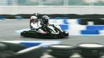 Indoor Outdoor Teamsport Go Karts 1050mm Wheel Base Double Motors