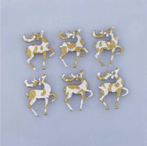 China Cute Deer Christmas Party Crafts Small Childrens Christmas Decorations wholesale