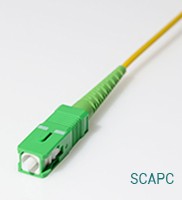 SC APC Fiber Cable Patch Cord 2mm Single Mode Simplex for FTTH System