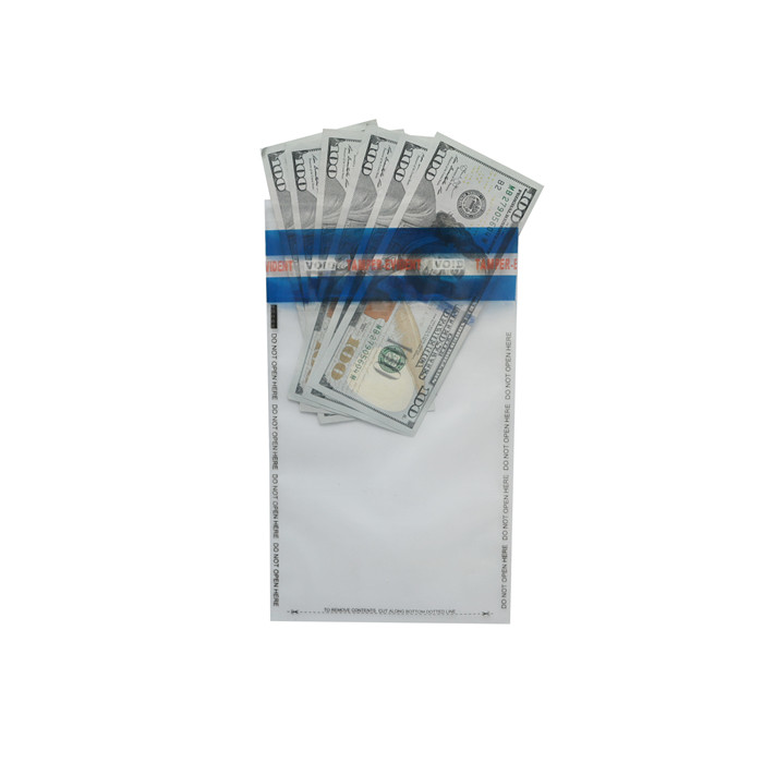 Clear Or Opaque Co - Extrusion Security Tamper Evident Bag For Documents