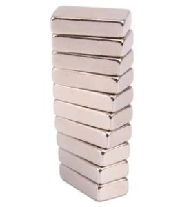 China Zn Coating Block NdFeB Magnet Powerful Sintered Neodymium Magnets wholesale