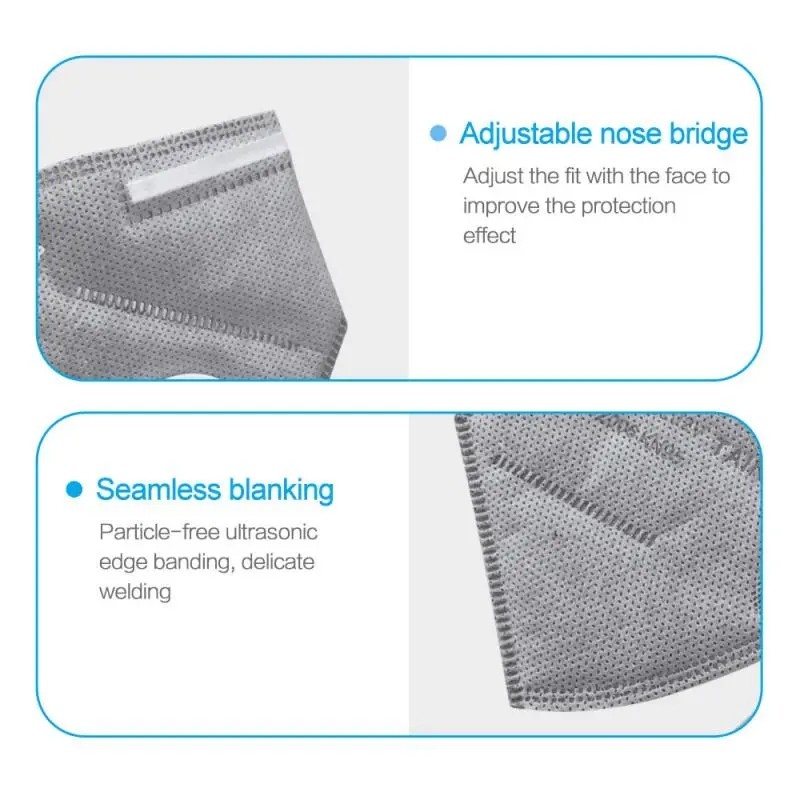Reusable Kn95 Surgical Mask Hospital Face Masks Anti Infection With Valved