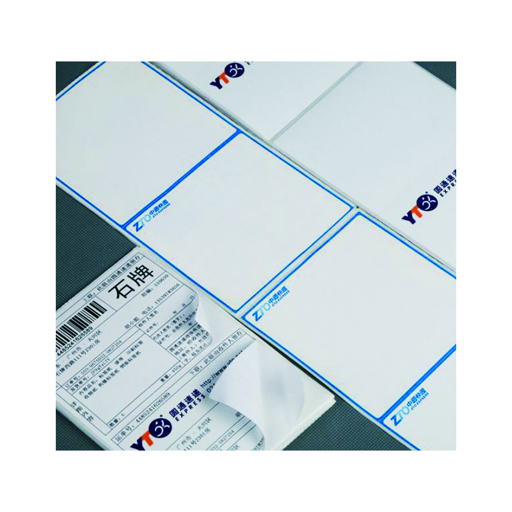 ISO9001 Gloss Lamination Void Custom Shipping Labels