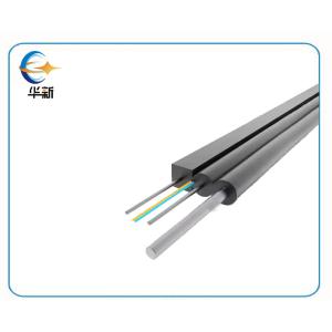 China G657A FRP Steel Strength Member Ftth Drop Fiber Optic Cable Self Supporting Fiber Optic Cable wholesale