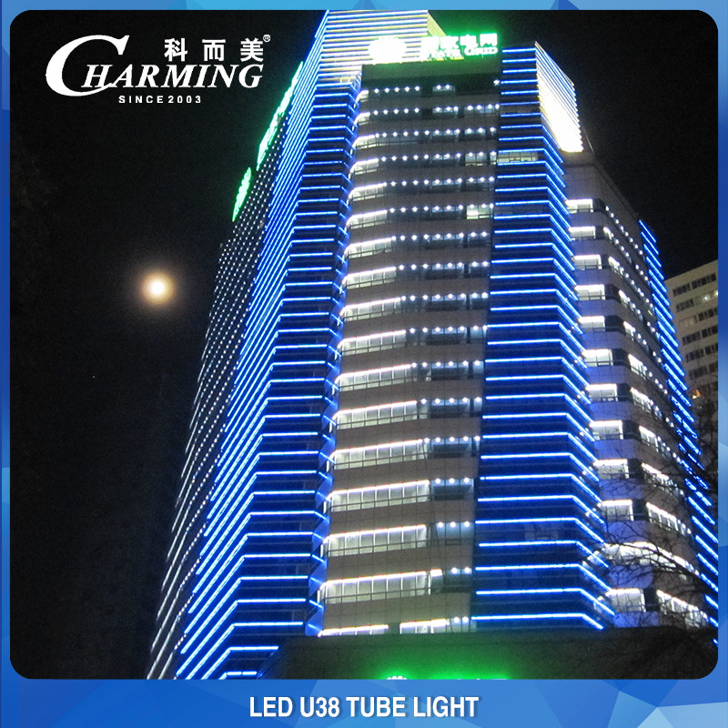 U38 Outdoor LED Tube Light Invisible Cabling Aluminum Alloy Light Body LED Tube