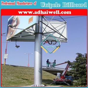 China Double Sides Steel Structure Outdoor Advertising Spectacular Billboard wholesale