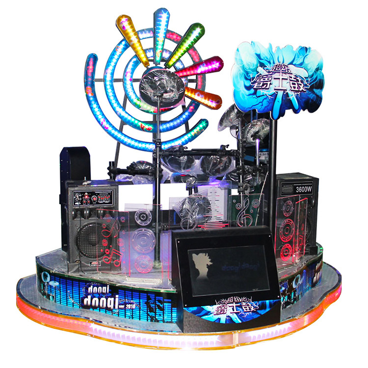 Electronic Music Arcade Jazz Drum Game Machine