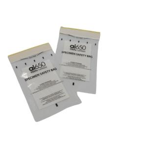 China Pressure Resistant 95kPa Biohazard Bag With Biohazard Symbol Printing wholesale