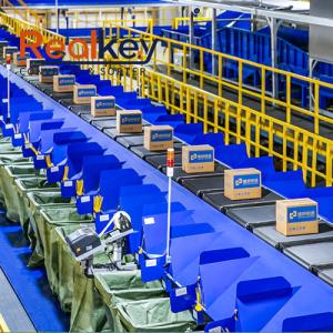 China Durable Efficient High Speed Cross Belt Sorter For Parcels wholesale